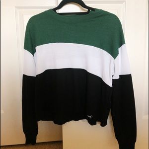 Cropped waffle tee from Hollister!